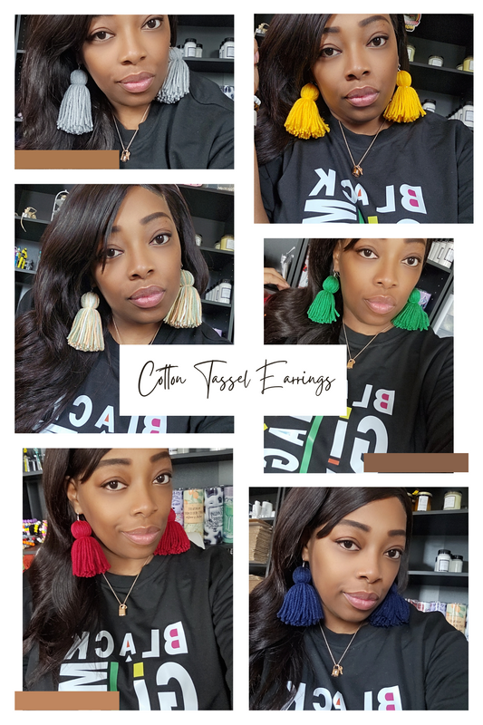 Short Tassel Earrings