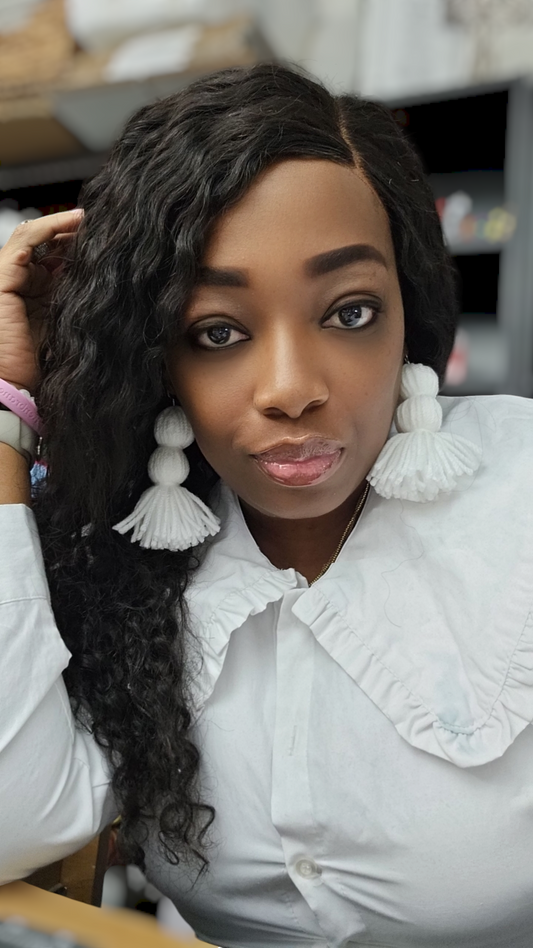 Double knot earrings