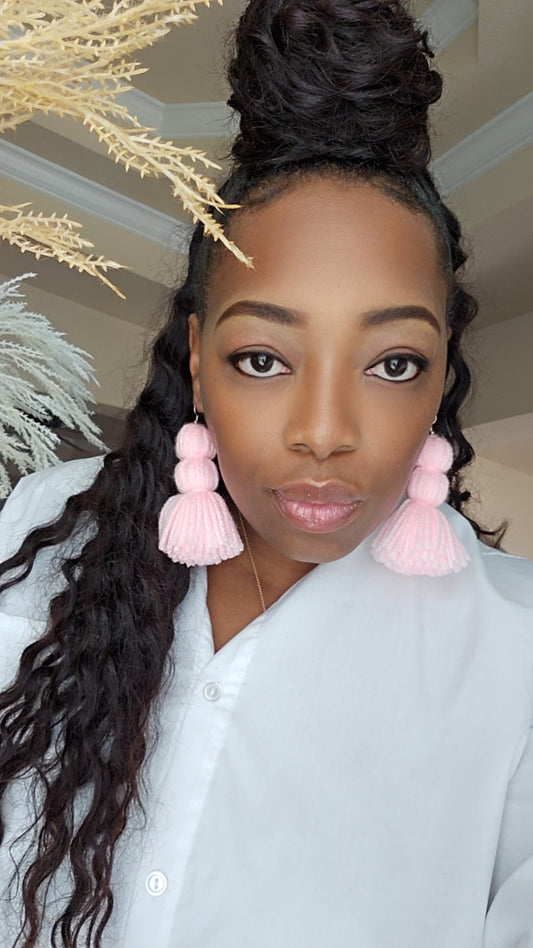 Double knot earrings