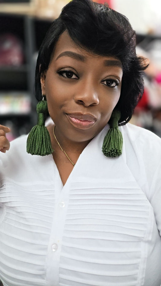 Long Tassel Earrings