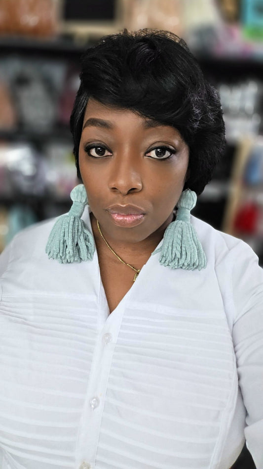 Velvet Tassel Earrings