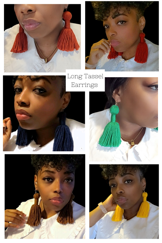 Long Tassel Earrings