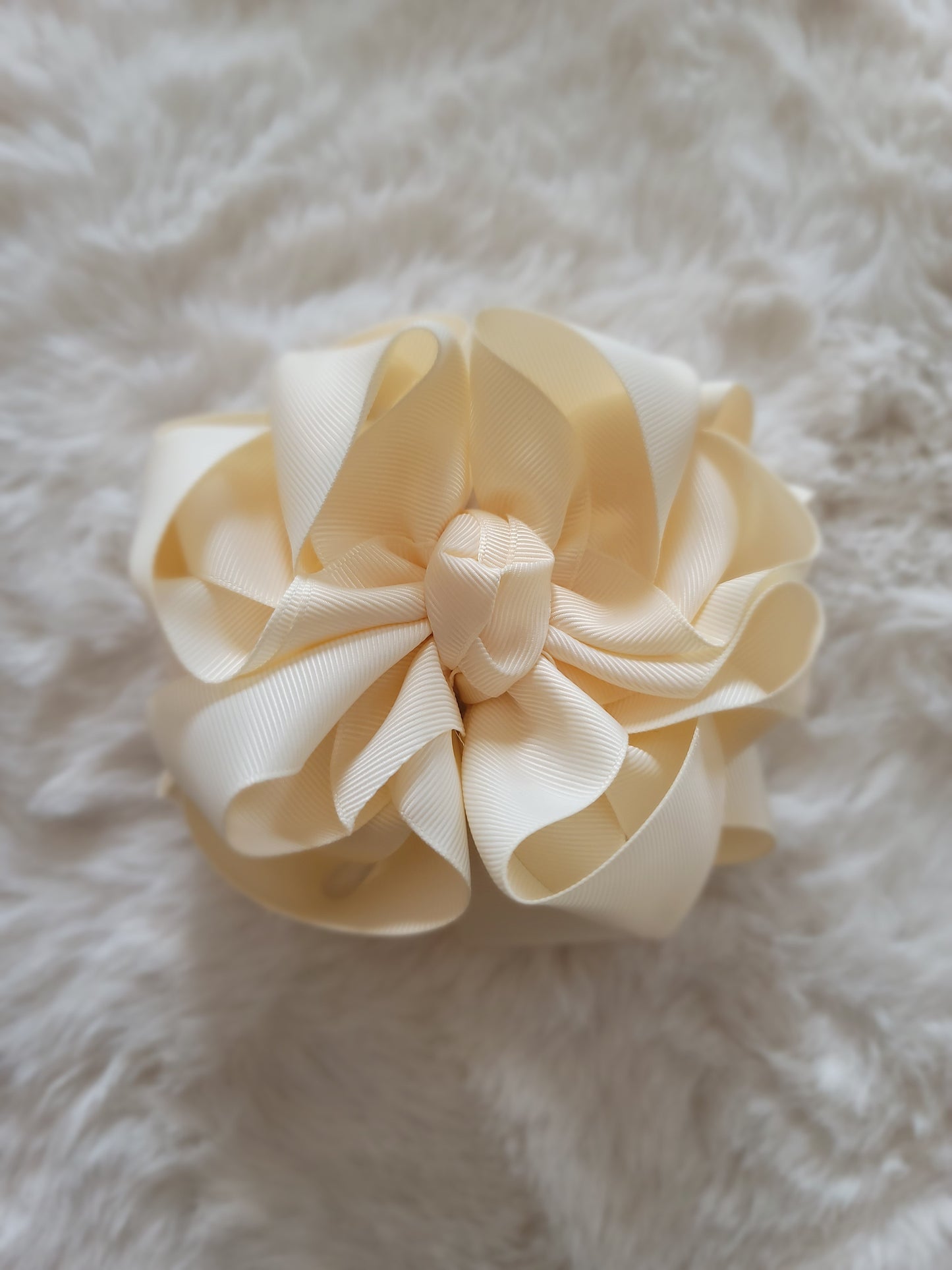 Double stacked flower bow