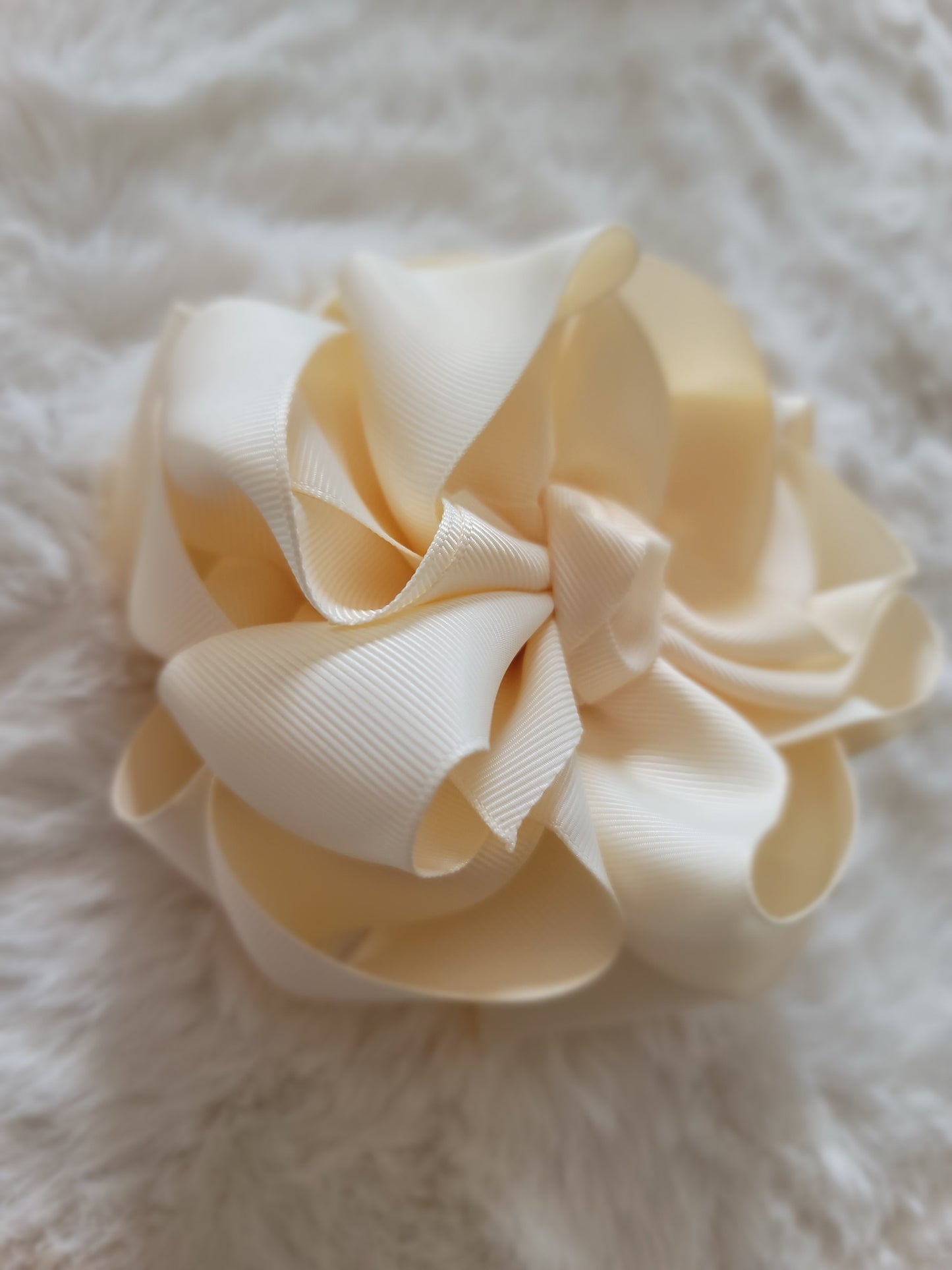 Double stacked flower bow