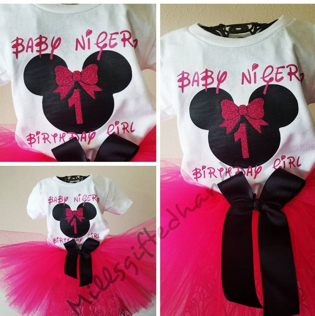 Custom Birthday Tutu Outfit