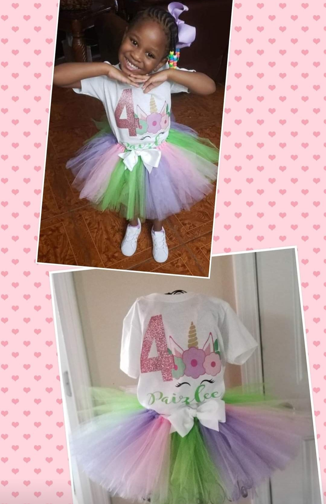 Custom Birthday Tutu Outfit