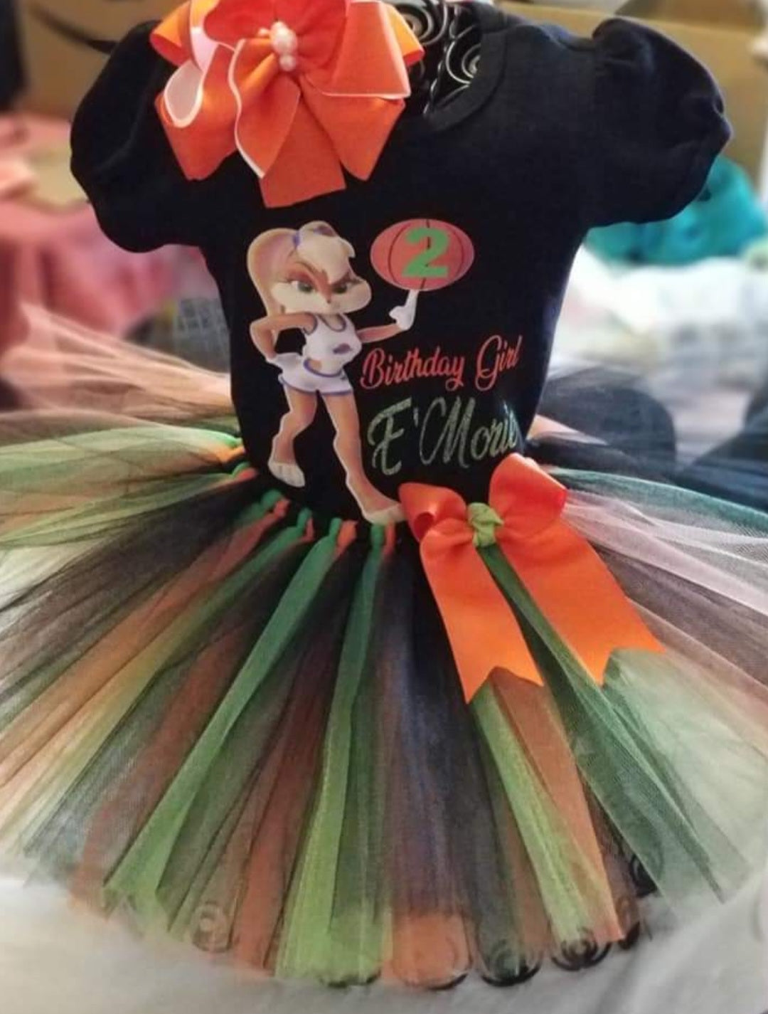 Custom Birthday Tutu Outfit