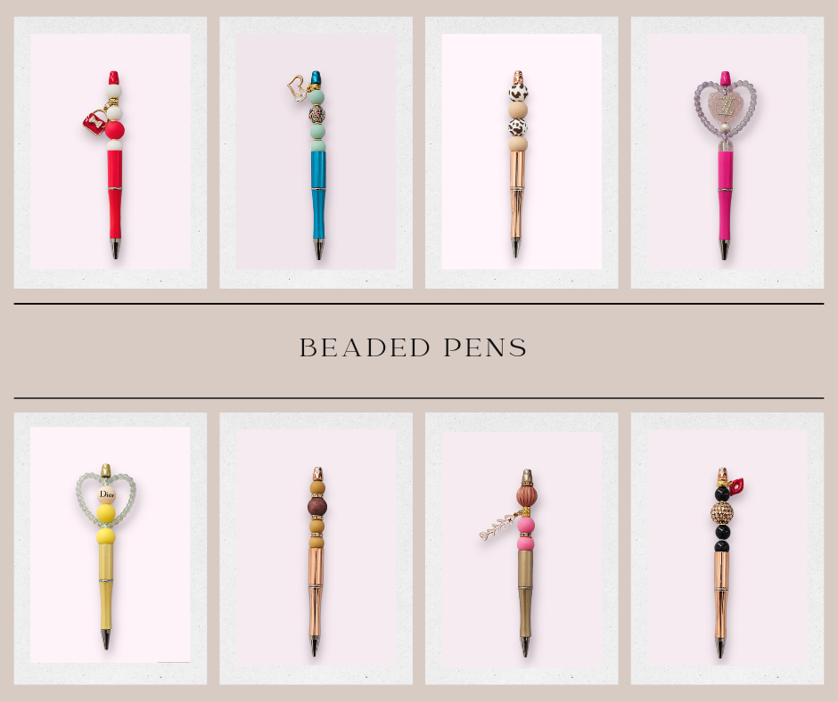Luxury Beaded Pens