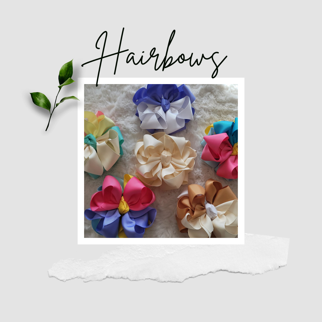 HANDMADE HAIR BOWS