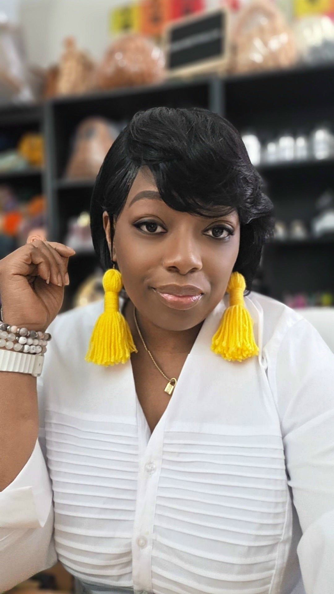 Long Tassel Earrings