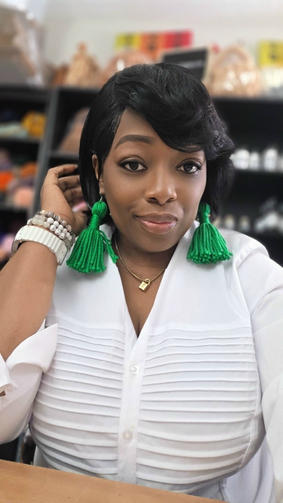 Long Tassel Earrings