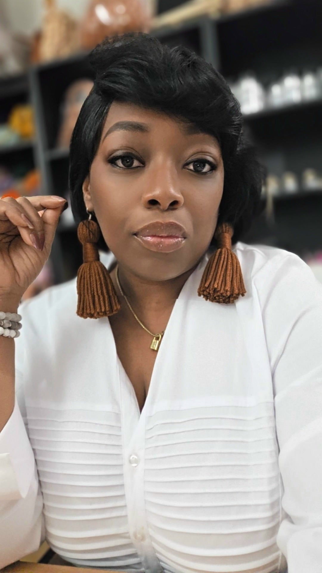 Long Tassel Earrings