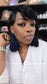 Velvet Button Tassel Earrings