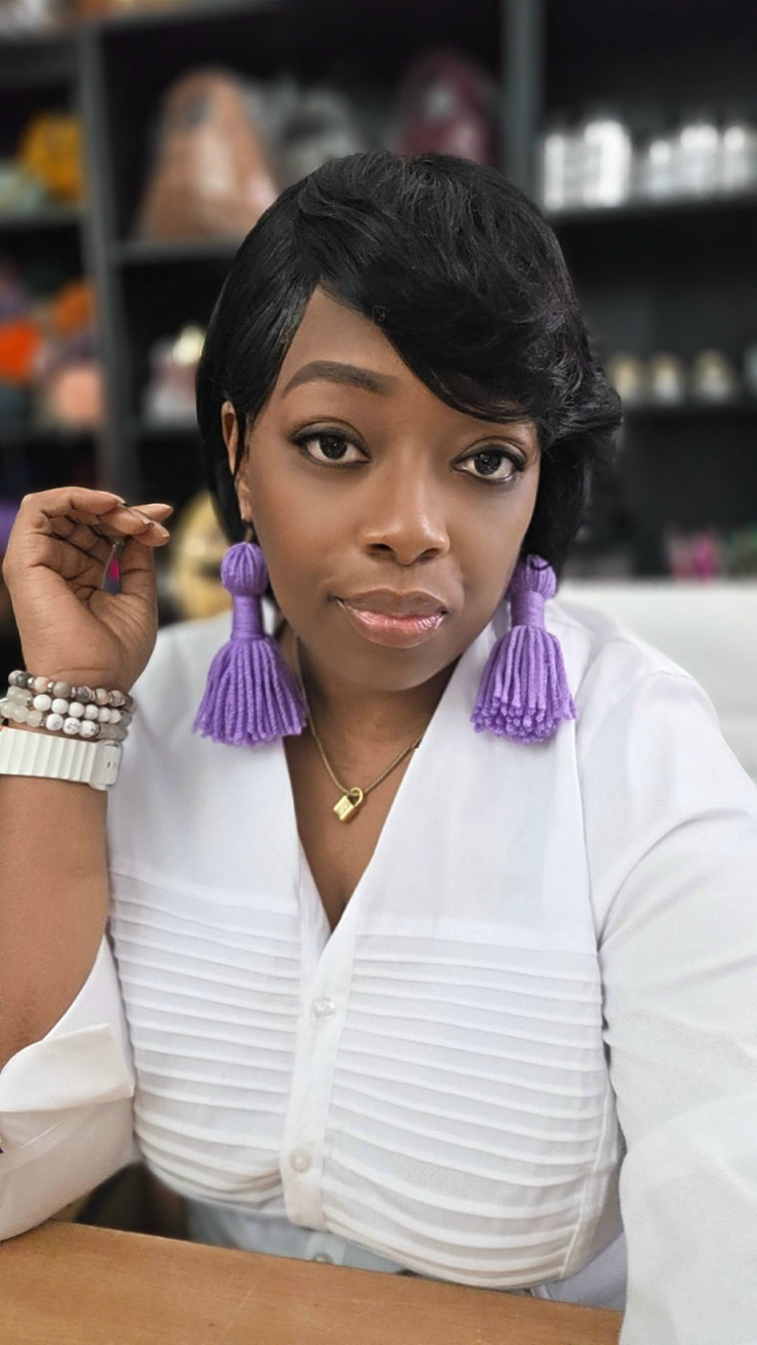 Long Tassel Earrings