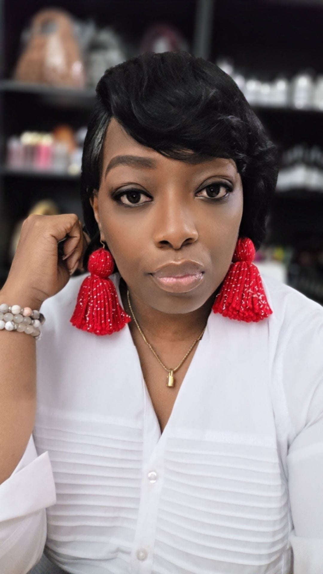 Short Tassel Earrings