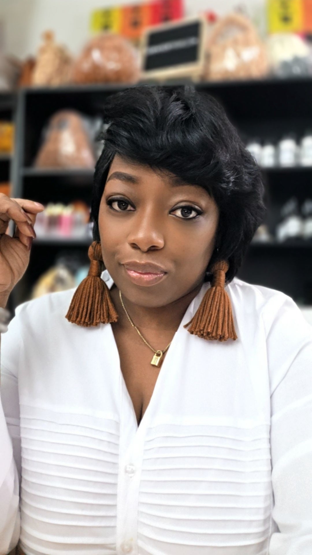 Long Tassel Earrings