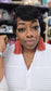 Button Tassel Earrings