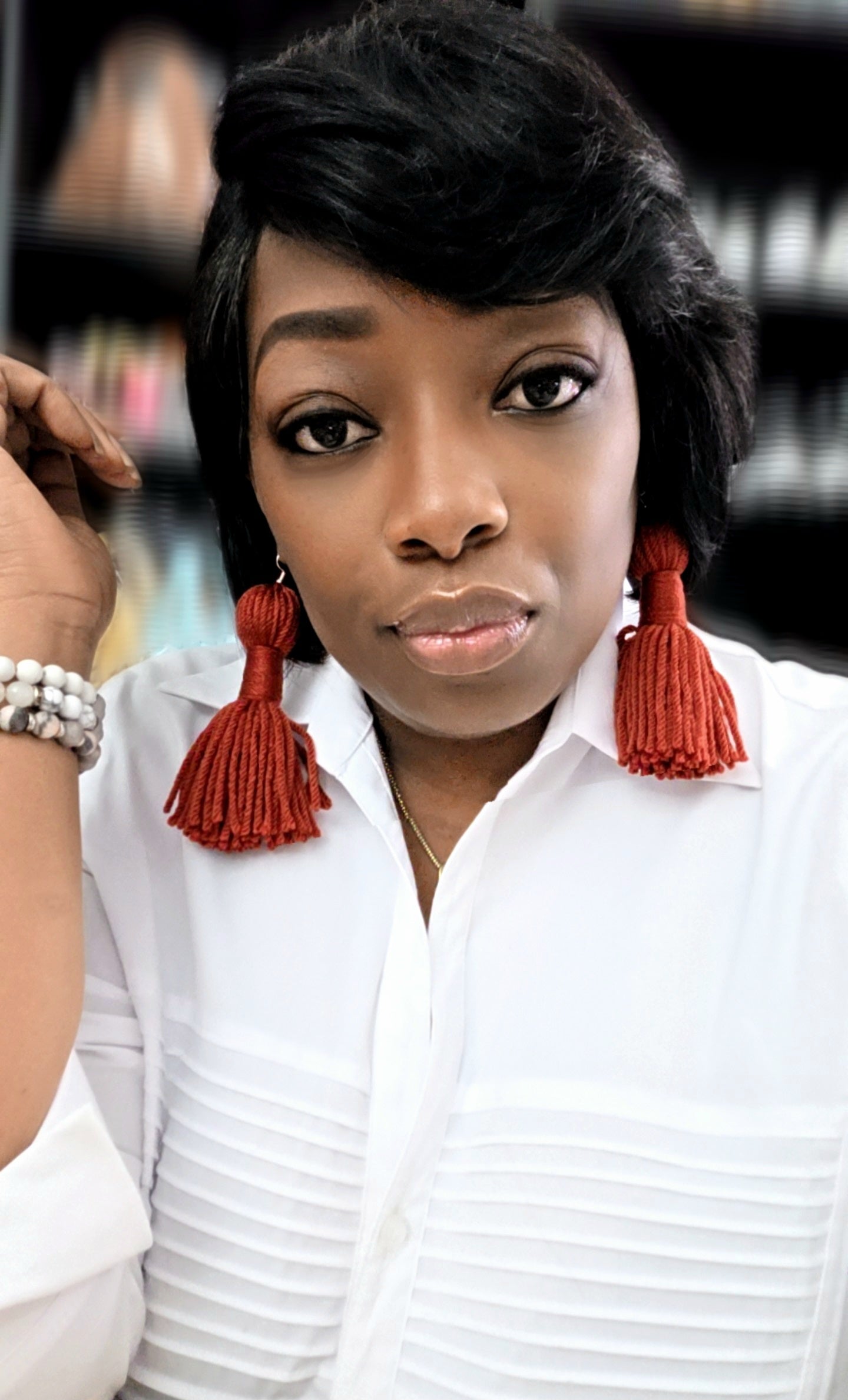 Long Tassel Earrings