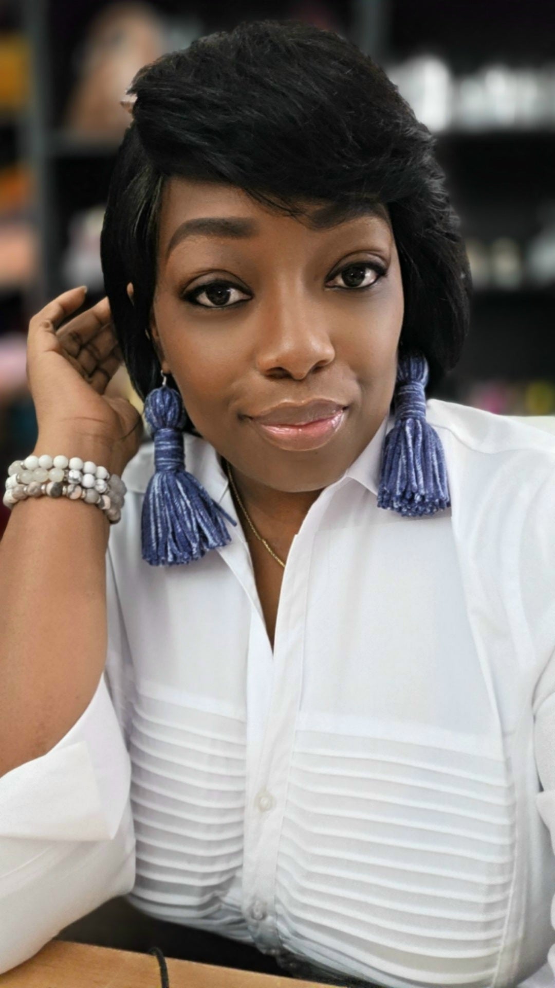 Long Tassel Earrings