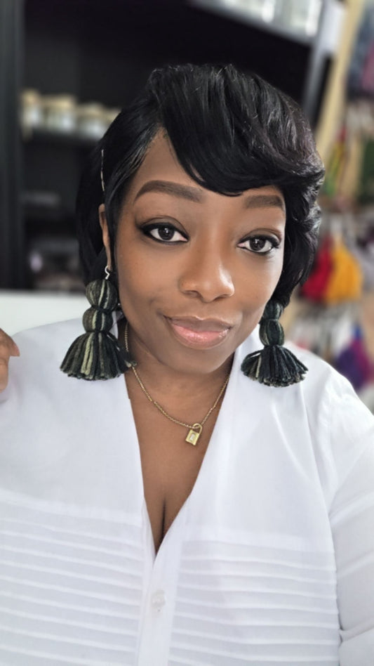 Double knot earrings