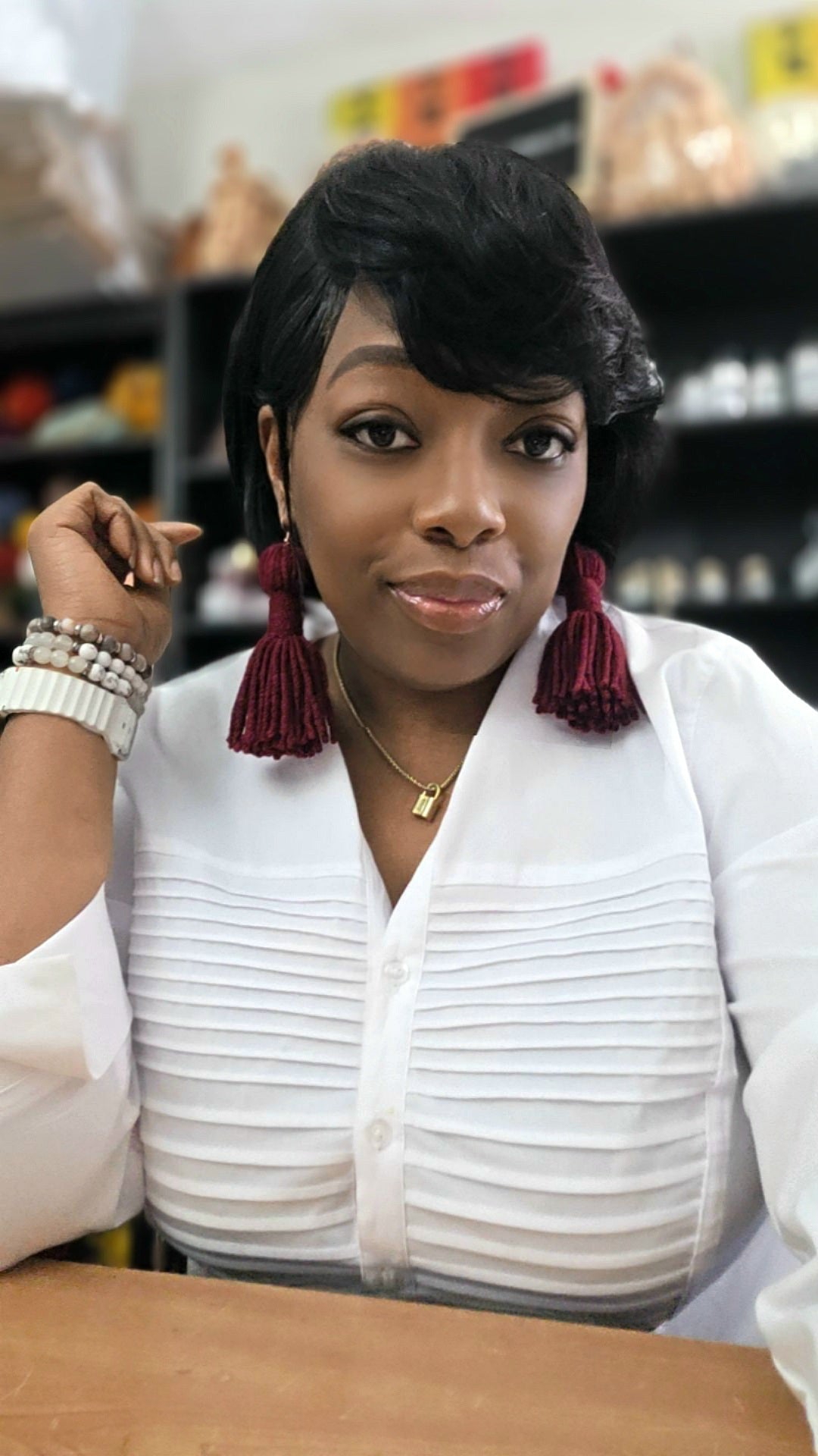 Long Tassel Earrings