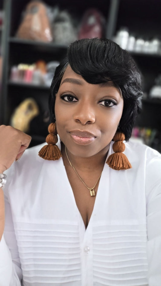 Double knot earrings