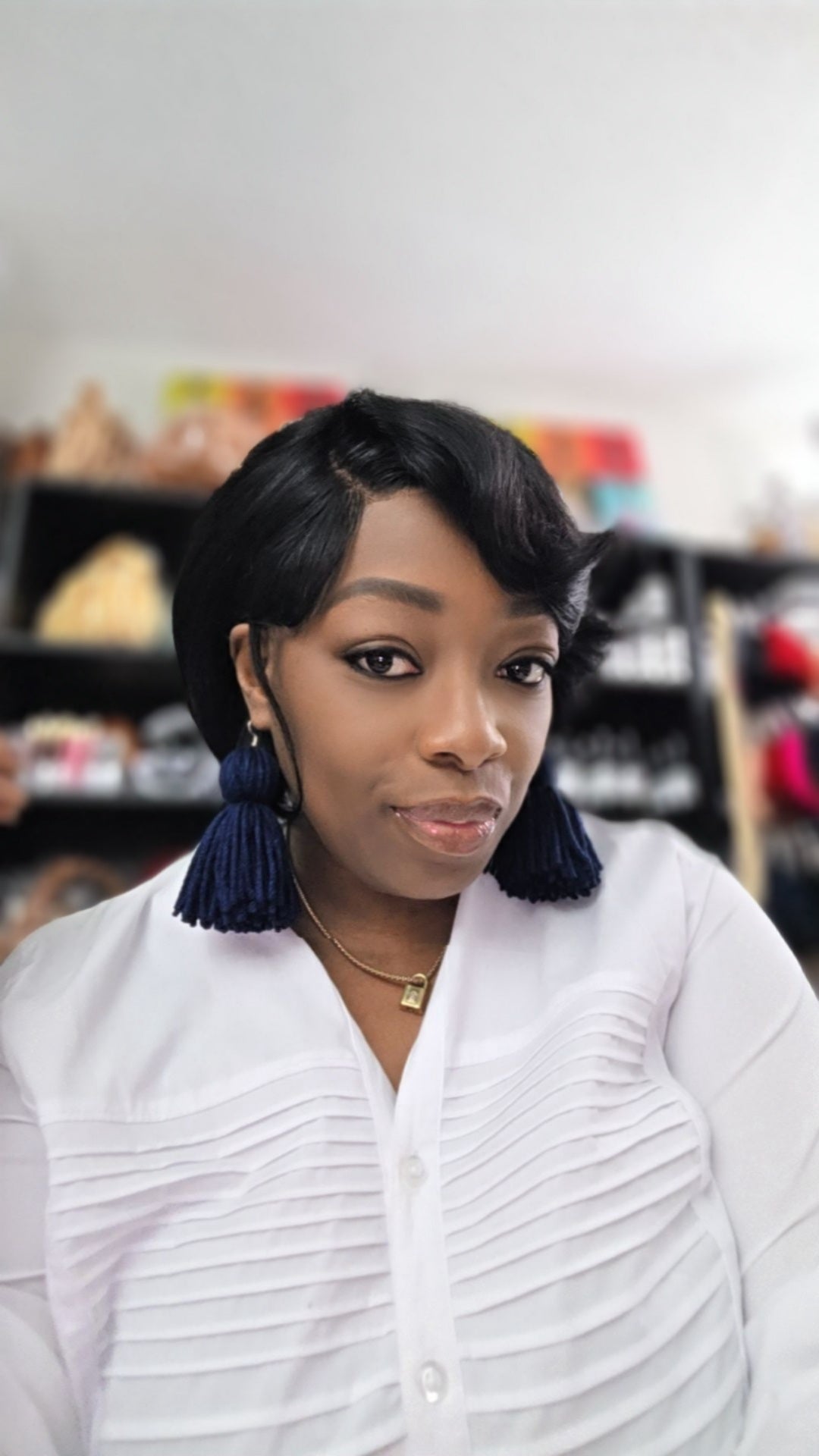 Short Tassel Earrings