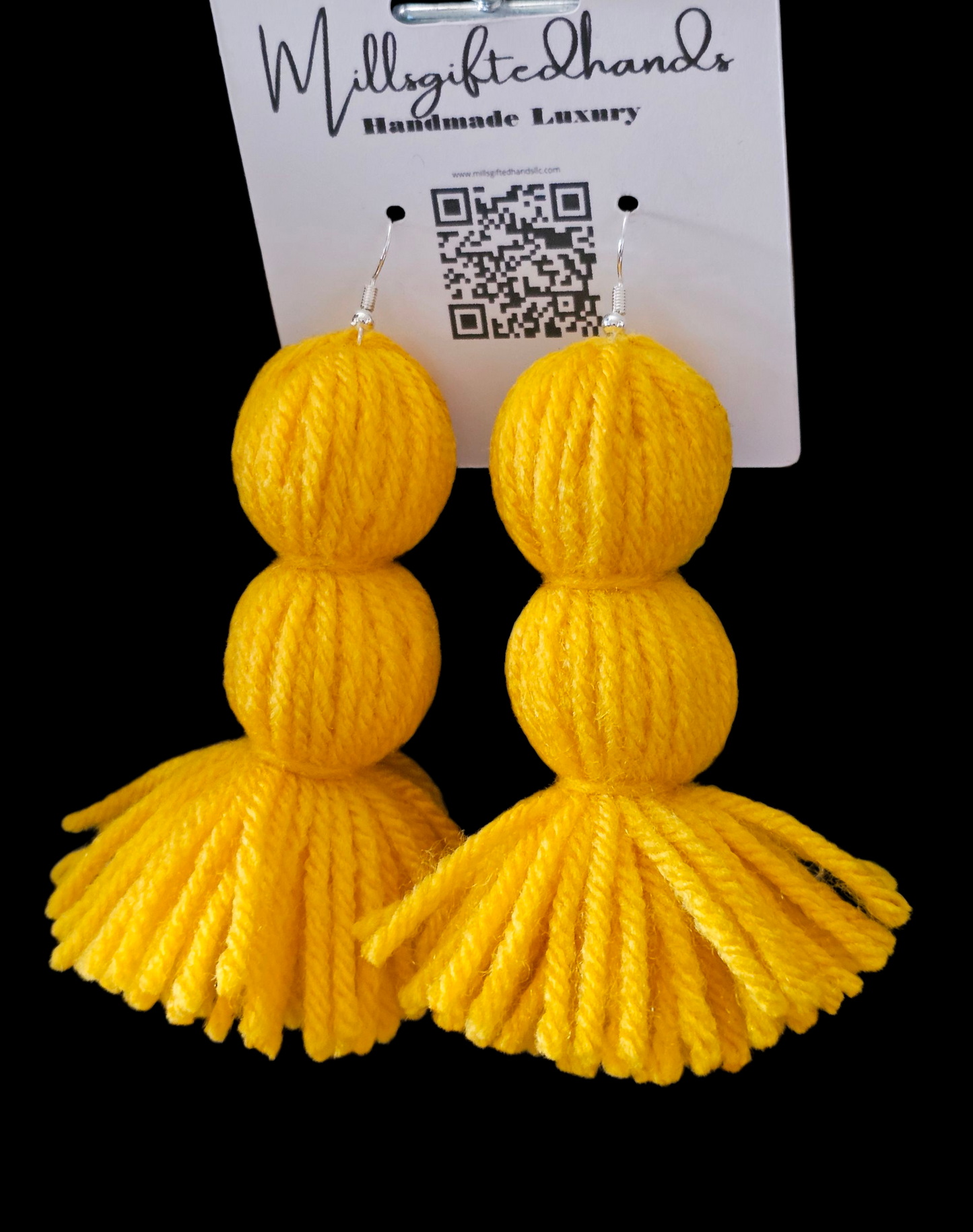 Double knot earrings