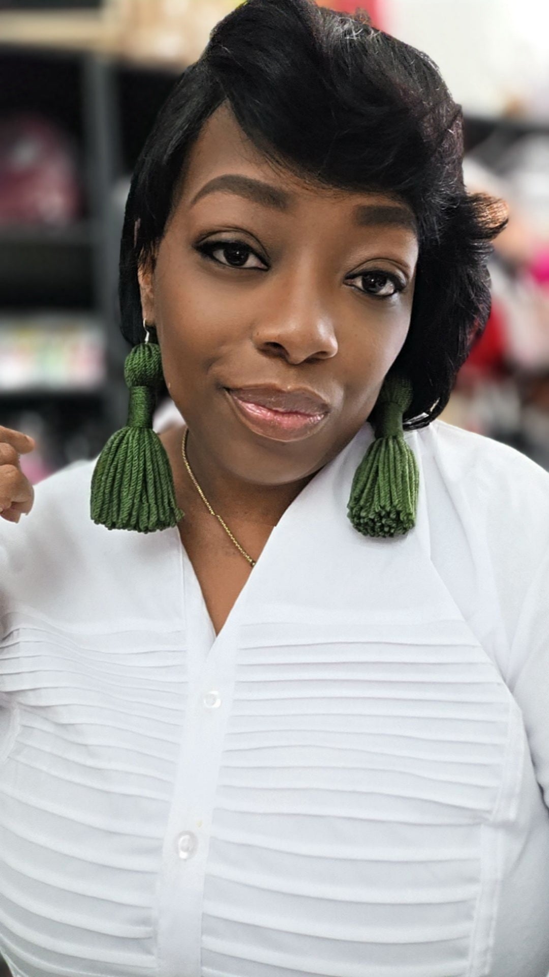 Long Tassel Earrings
